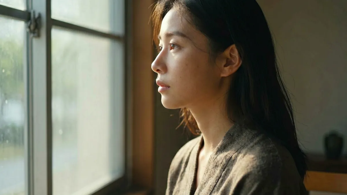 爱沢花梨代表性作品封面画面，展示她在特定场景中的表演状态与镜头构图风格